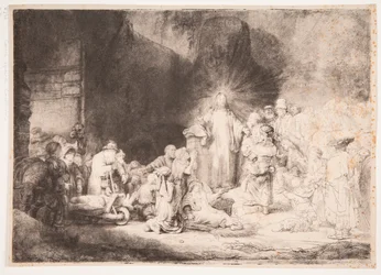 Chrystus w otoczeniu chorych, przyjmujący małe dzieci (obraz „Stugilderówka”)