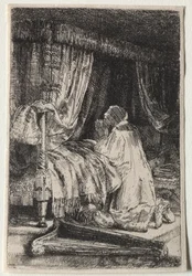 Dawid w modlitwie, 1652.