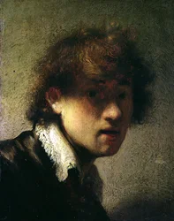 Głowa młodego mężczyzny lub autoportret, 1629