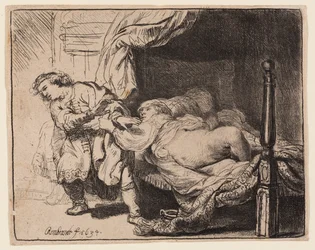 Józef i żona Potifara