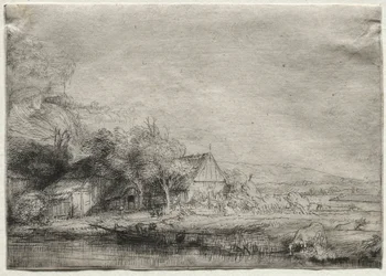 Pejzaż z krową, ok. 1930 r. 1650.