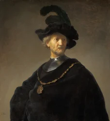 Stary człowiek ze złotym łańcuchem, 1631.