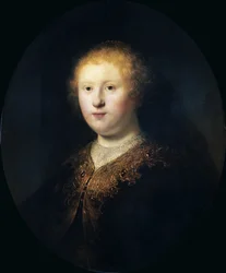 Portret młodej kobiety, 1632.