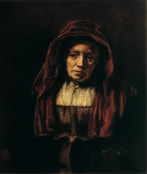 Portret starej kobiety, 1654