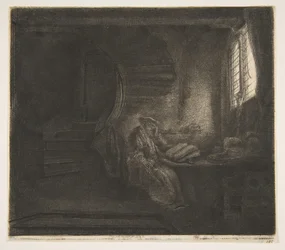 Św. Hieronim w Ciemnej Komnacie, 1642.