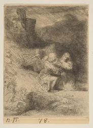 Agonia w ogrodzie, ca. 1652.