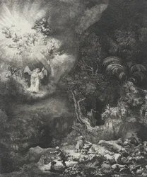 Anioł ukazujący się pasterzom, 1634