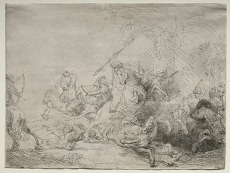 Wielkie polowanie na lwa, 1641.