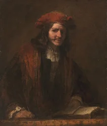 Człowiek w czerwonej czapce, c. 1660