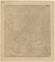 Reszta w locie: Lekko wyryte, 1645.