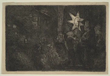 Gwiazda królów: kawałek nocy, ca. 1651.