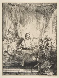 Wieczerza w Emaus, 1654.