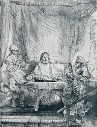 Wieczerza w Emaus, 1654, 1903