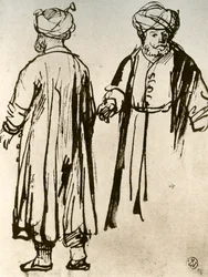 Dwóch Turków Idących, 1913.