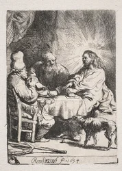 Wieczerza w Emaus (mała płyta)