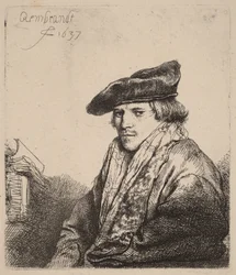 Młody mężczyzna w aksamitnej czapce (Petrus Sylvius)