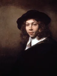 Młodzieniec w czarnej czapce, 1666