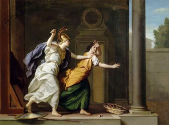 Minerwa i Arachne