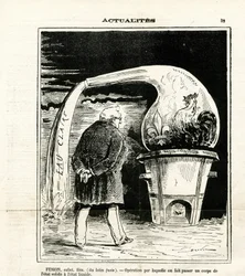 Ilustracja Julesa Renarda Dranera (1833-1926) w Le Charivari