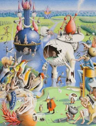 BOSCH-Golf, 2016, Rysunek ołówkiem na papierze