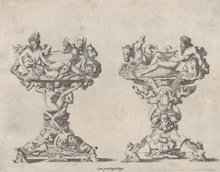 Dwie solniczki, XVI-XVII w.