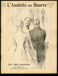 Okładka „The Butter Plate”, numer 268, Satirique en Colors