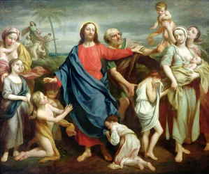 Pozwól dzieciom przychodzić do mnie i nie zabraniaj im, 1746