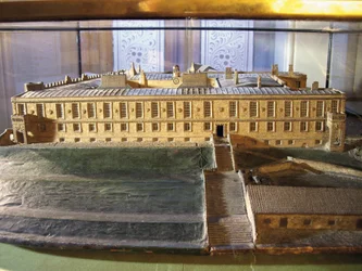 Model Zamku Karola II, 1799