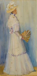 Dama z wachlarzem