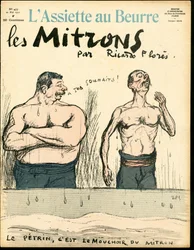 Okładka „The Butter Plate”, numer 477, Satirique en Colors
