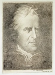 Pasquale Paoli (rysunek węglem)