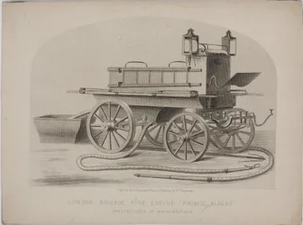 Wóz strażacki London Brigade „Prince Albert”, ok. 1880 r