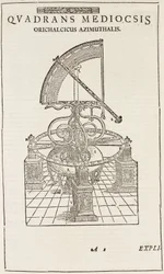 Kwadrant Tycho Brahe (odwrócony), ok. 1577