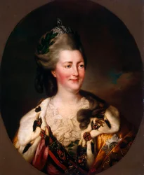 Portret cesarzowej Katarzyny II