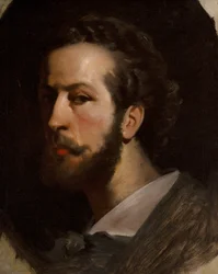 Frederic Leighton, ok. 1860 (olej na płótnie)