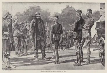 Kapitulacja Cronje, 27 lutego 1900 (lito)