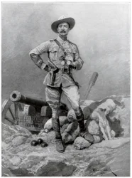 Generał dywizji Robert Baden Powell 1857-1941, 1900.