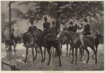 Ostry prysznic w rzędzie, Hyde Park