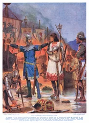 Fitz-Stephen pali swoje statkiAD1169, 1920