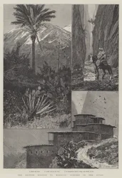 Brytyjska misja w Maroku, Sceneria w Atlasie