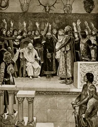 Wybór księżnej, ilustracja z "Hutchinson