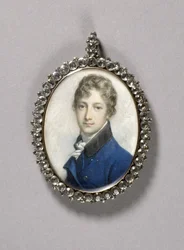Miniatura portretowa Johna Norrisa z Hughenden, ok. 1795-1800