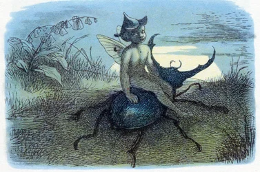 Posłaniec Królowej Wróżek, ok. 1870 r.