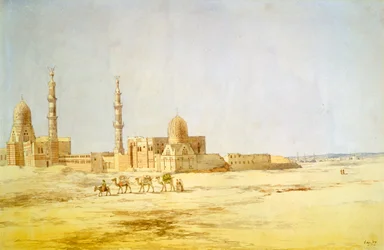 „Grobowce Kalifów, Kair”, ok. 1842 r.