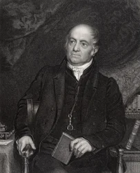 Olinthus Gilbert Gregory, rycina H. Robinson, z „Narodowej Galerii Portretów, tom V”, wydana ok. 1835
