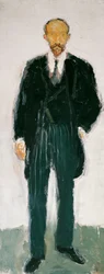 Profesor Ernst Diez, przed 1907 r.