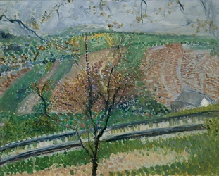 Kolej zębata na Kahlenbergu, 1907.