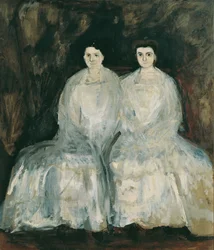 Siostry Karoline i Pauline Fey, 1905.