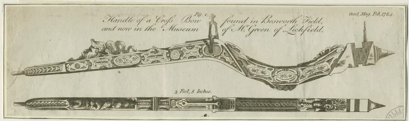 Lichfield - Rękojeść kuszy: grawerowanie, oraz [c 1784] (druk)