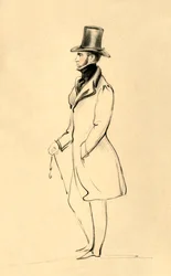Człowiek z Pembrokeshire - hrabia Pembroke, c1841.